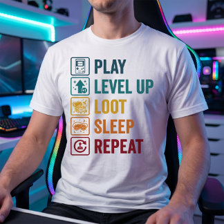 Gaming Levenscyclus T-shirt