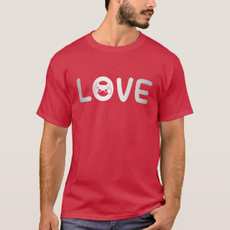 gaming liefde vriend t-shirt