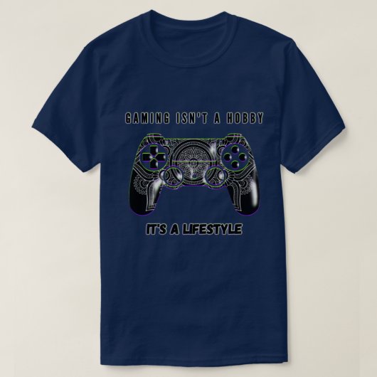 Gaming lifestyle t-shirt (Design voorkant)