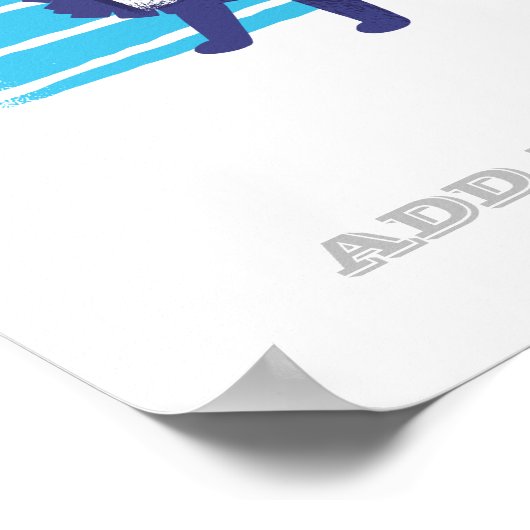 Gaming Llama waar we Tiener grafische kaarten plaa Poster (Hoek)