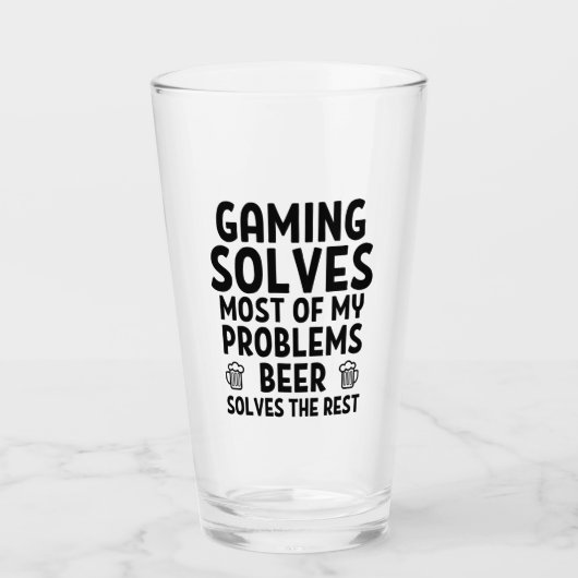Gaming lost de meeste problemen op. glas (Voorkant)
