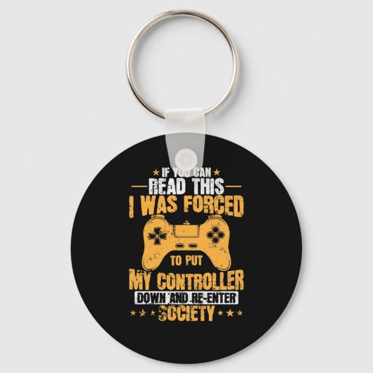 Gaming macht auch mal Pause Controller Sleutelhanger (Voorkant)