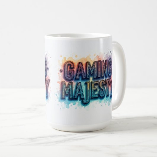 Gaming Majesteit Koffiemok (Voorkant rechts)