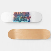 Gaming Majesteit Persoonlijk Skateboard (Horizontaal)