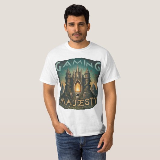 Gaming Majesteit T-shirt (Voorkant volledig)