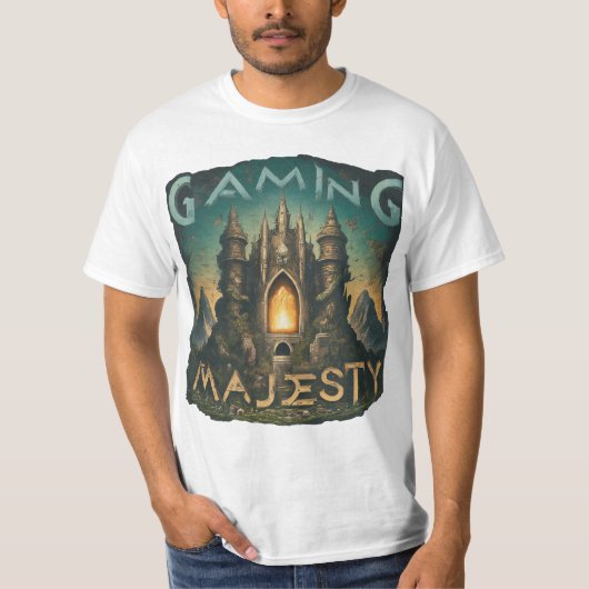Gaming Majesteit T-shirt (Voorkant)