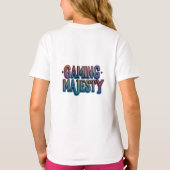 Gaming Majesteit T-shirt (Achterkant)