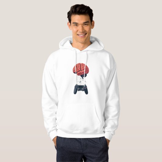 Gaming Mind Controller Concept Hoodie (Voorkant volledig)