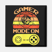 Gaming Mode On Funny Game Quotes Gift For Players Magneet (Voorkant)