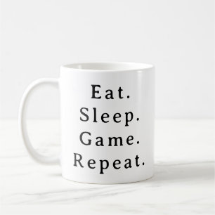 Gaming Mok – Eet Slaap Game Herhaal