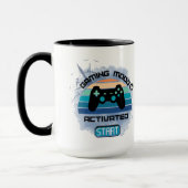 Gaming Mood Activated - Gamer Coffee Mok (Links)