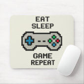 Gaming Mousepad – Pixel Art Video Game Cover Muismat (Met muis)