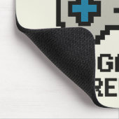 Gaming Muismat – Pixel Art Videospelomslag (Hoek)