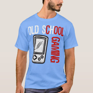Gaming nerd gamer consoles videospellen op school t-shirt