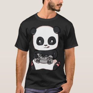 Gaming Panda Pew Gamer Spelen Videospellen T-shirt
