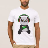Gaming Panda T-shirt (Voorkant)