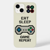 Gaming Phone Case – Pixel Art Gamer Protection (Achterkant)