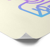 Gaming Poster – Pixel Art Gamer Room Wall Print (Hoek)