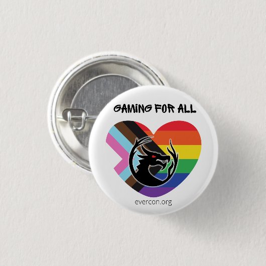 Gaming Pride-Button Ronde Button 3,2 Cm (Voorkant /achterkant)