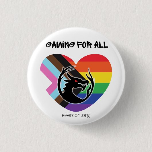 Gaming Pride-Button Ronde Button 3,2 Cm (Voorkant)