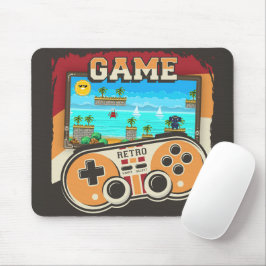 Gaming Remote Controller Retro Muismat