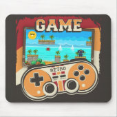 Gaming Remote Controller Retro Muismat (Voorkant)