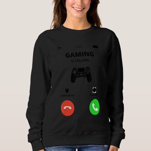 Gaming roept om trui (Voorkant)