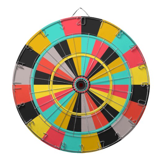 Gaming Room Joker Leuke kleuren Dartbord (Voorkant)