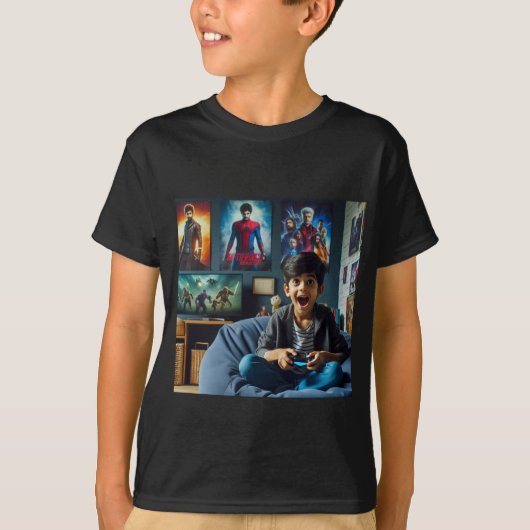 gaming sagaT-Shirt T-shirt (Voorkant)