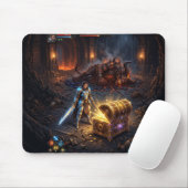 GAMING: Schatkist Van Boss Fight Muismat (Met muis)