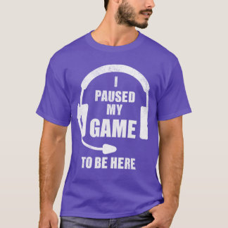 Gaming shirts Vreemde Jongens Pauzeerden Mijn Game