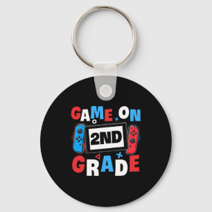 Gaming spel op 2e klas tweede dag school G Sleutelhanger
