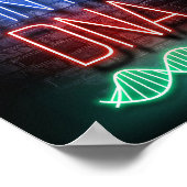 Gaming staat in mijn DNA Poster (Hoek)