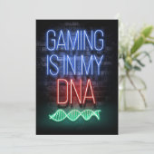 Gaming staat in mijn DNA Save The Date (Staand voorkant)