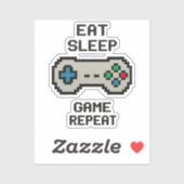 Gaming Stickers Pack – Pixel Art Video Game (Vel)