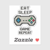 Gaming Stickers Pack – Pixel Art Videogame (Vel)