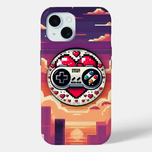 Gaming Sunset Case-Mate iPhone Case (Achterkant)
