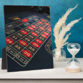 Gaming Table Roulette Las Vegas Fotoplaat (Zijkant)