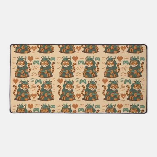 Gaming Tiger Warrior Repeating Bureaumat (Voorkant)