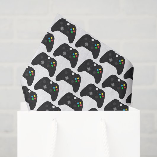 Gaming Tissuepapier, Videogame Decoupage Tissuepapier (Cadeauzakje)