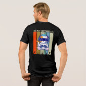 Gaming Tri-Blend Shirt (Achterkant volledig)