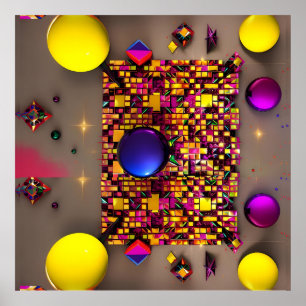 Gaming van het universum poster