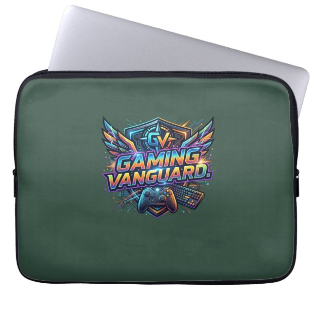 Gaming Vanguard Laptop Sleeve (Voorkant)