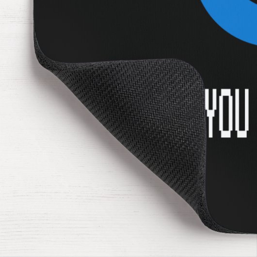 Gaming - Vergeet nooit dat 80-inch gamergadget Muismat (Hoek)