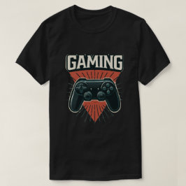 Gaming Vibes: Stout Controllerontwerp T-shirt