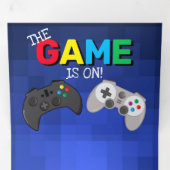 Gaming! | Video Game Birthday Drieluik Uitnodiging (Binnenzijde eerst)