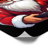 Gaming Video Gamer Game Controller Kerst Pjam Poster (Hoek)