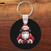 Gaming Video Gamer Game Controller Kerst Pjam Sleutelhanger (Voorkant)