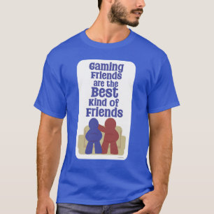 Gaming vrienden zijn de beste leuke slogan t-shirt