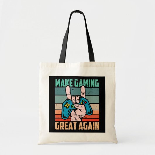 Gaming weer geweldig tote bag (Voorkant)